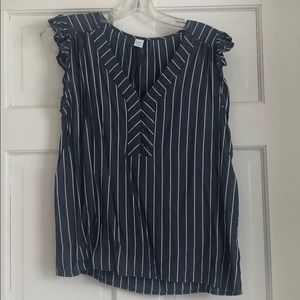 Old Navy striped blouse